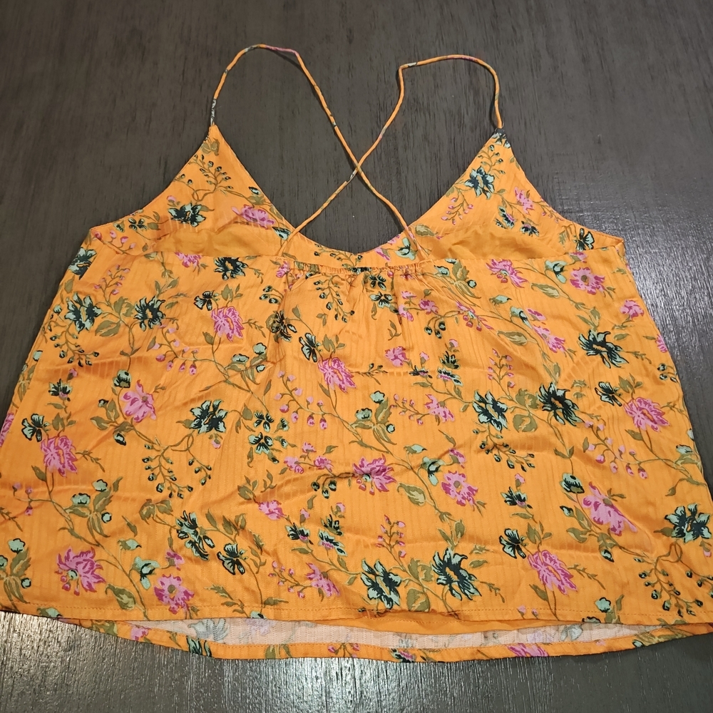 Anthropology Women's Floral  Cami Size 2